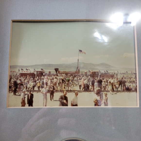 Golden Spike Centennial Celebration Silver Medal - Picture 2 of 4